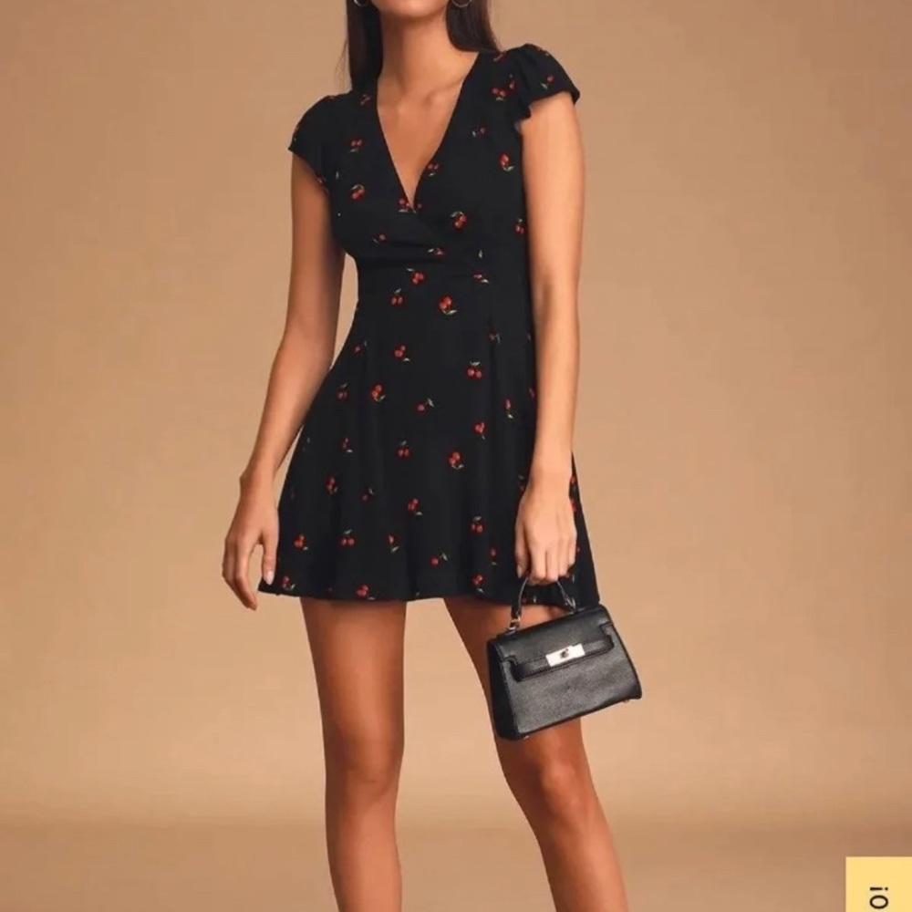 Black cherry dress